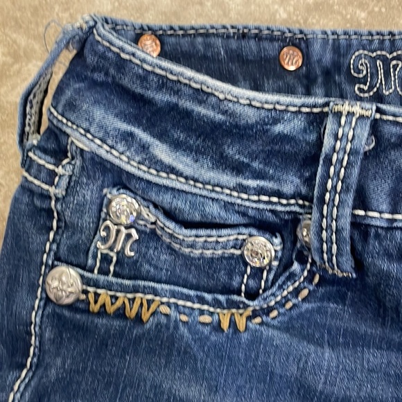 Miss Me Girls Skinny Jeans Size 14 - Picture 5 of 16